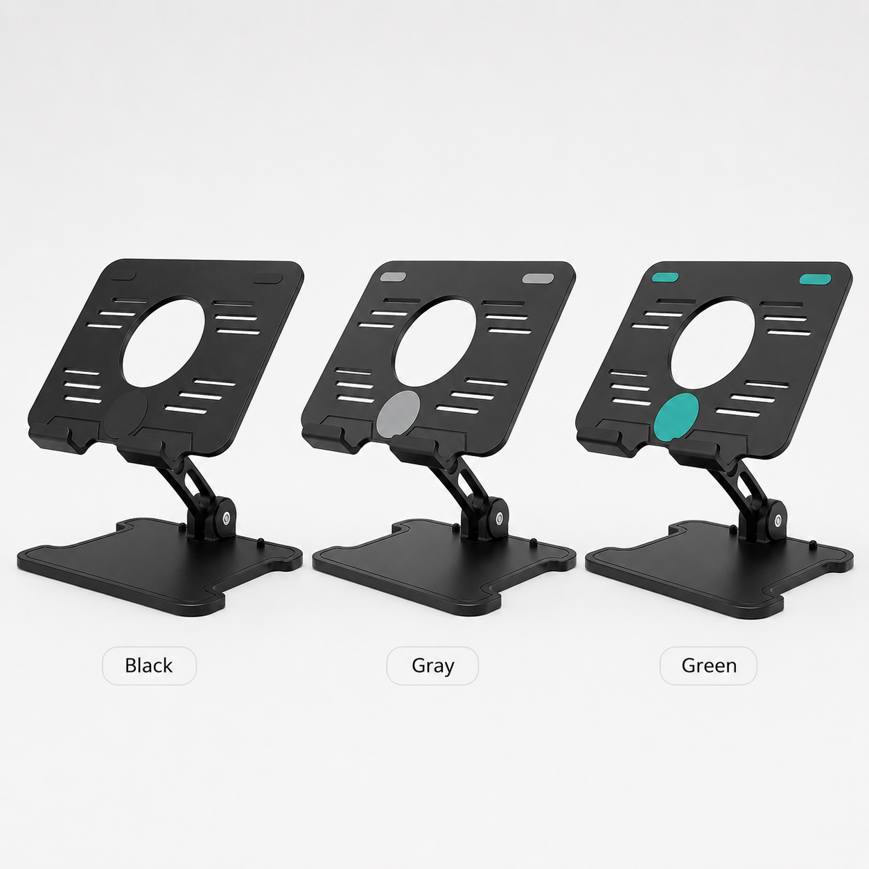 Foldable Adjustable Tablet & Phone Desktop Stand - Image 2